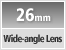 Wide-angle Lens 26mm