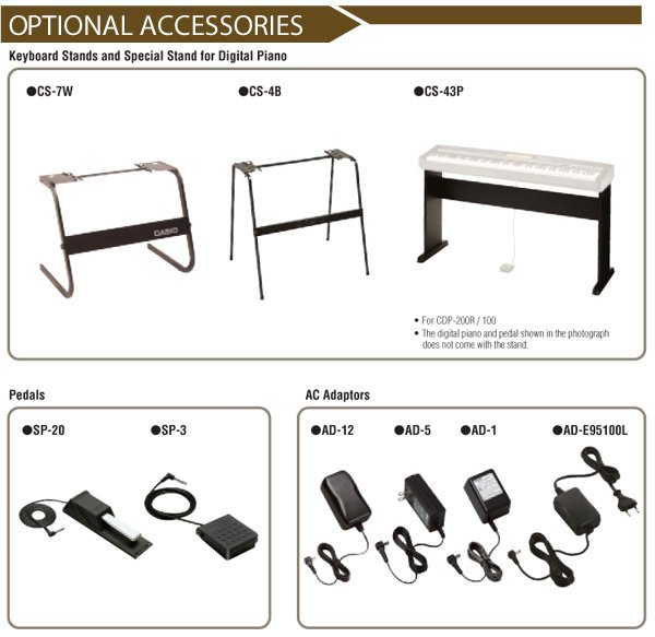 Optional Accessories